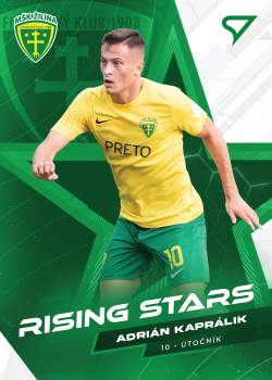 Adrian Kapralik Zilina SportZoo Fortuna Liga 2021/22 Rising Stars #RS12